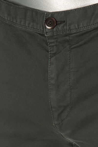 Alberto, Hose Rob, Slim Fit, Baumwolle T400®, militärgrün