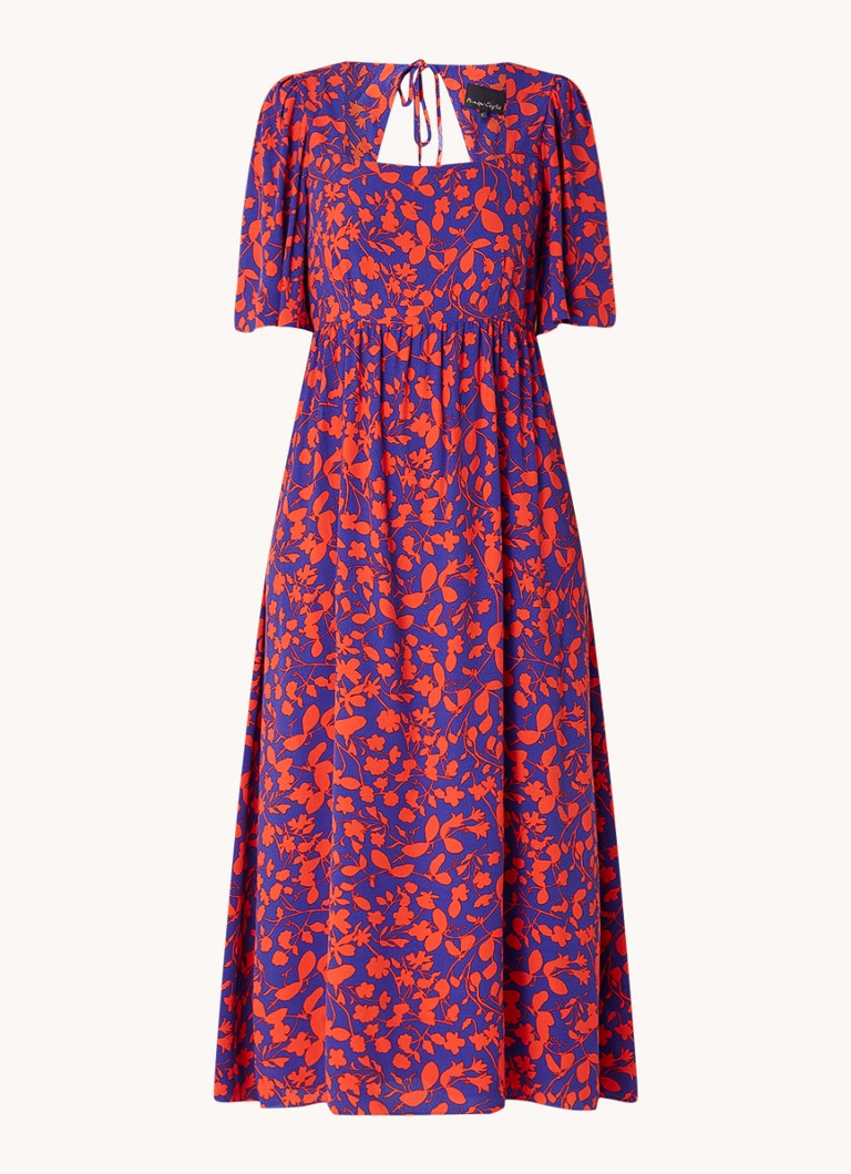 Abito lungo con stampa floreale Ayesha Phase Eight