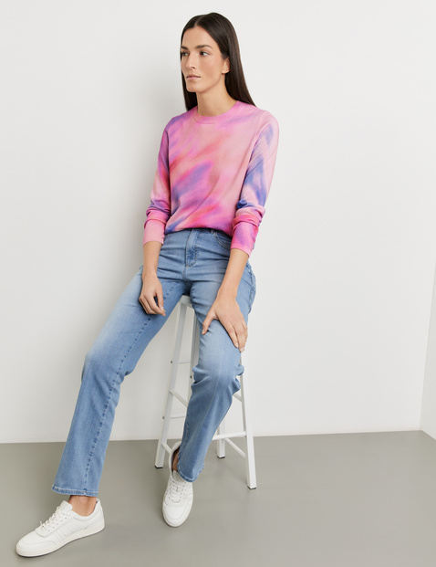 5-Pocket Jeans mit geradem Bein