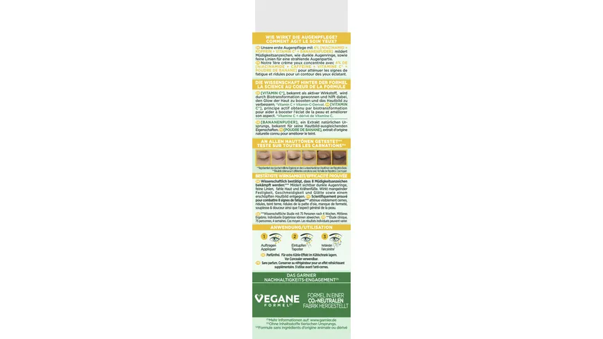 Garnier Skin Active Vitamin C Bright Eye Augencreme 15 ml