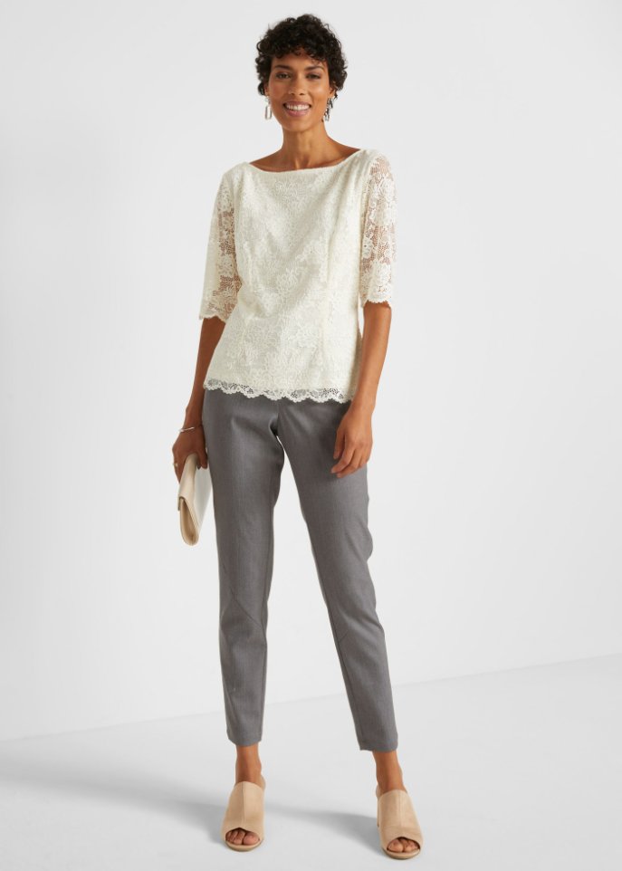 Blusenshirt aus Spitze