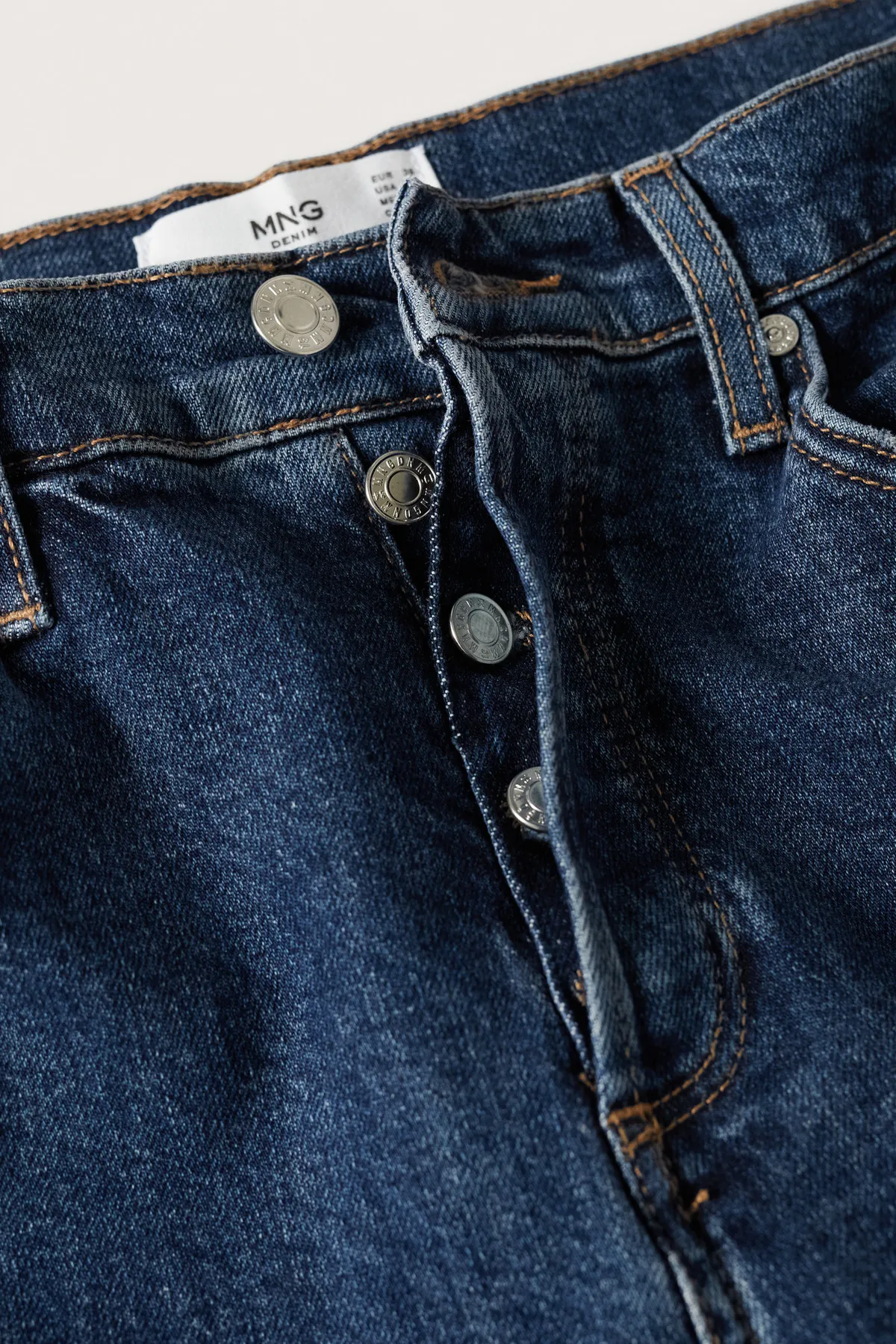 MANGO  Blaue Damenjeans 27011120