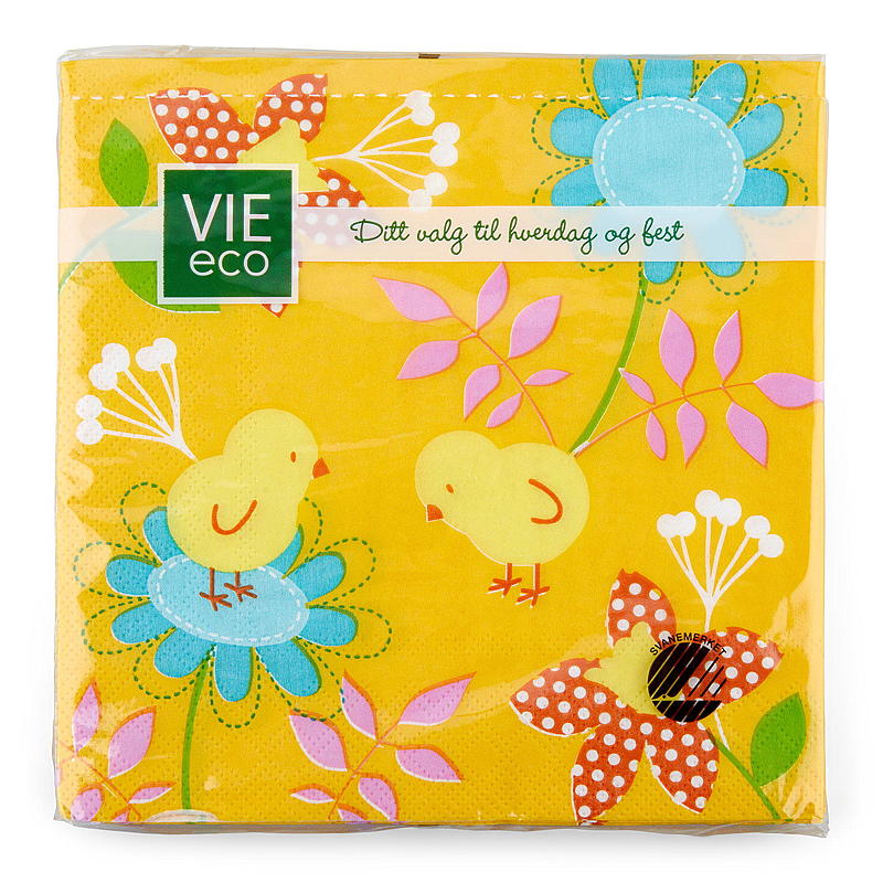 Vie Home Servietter 20-pk 33x33 cm, Påske