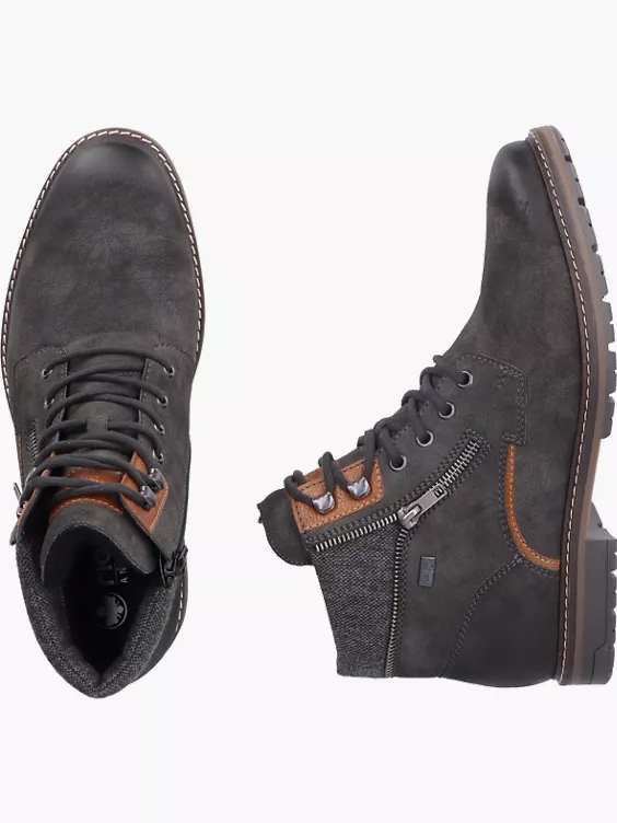 Rieker Herren Schnürstiefel