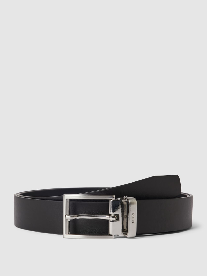 Gürtel mit Allover-Muster Modell 'ADJUSTABLE BELT' in schwarz
