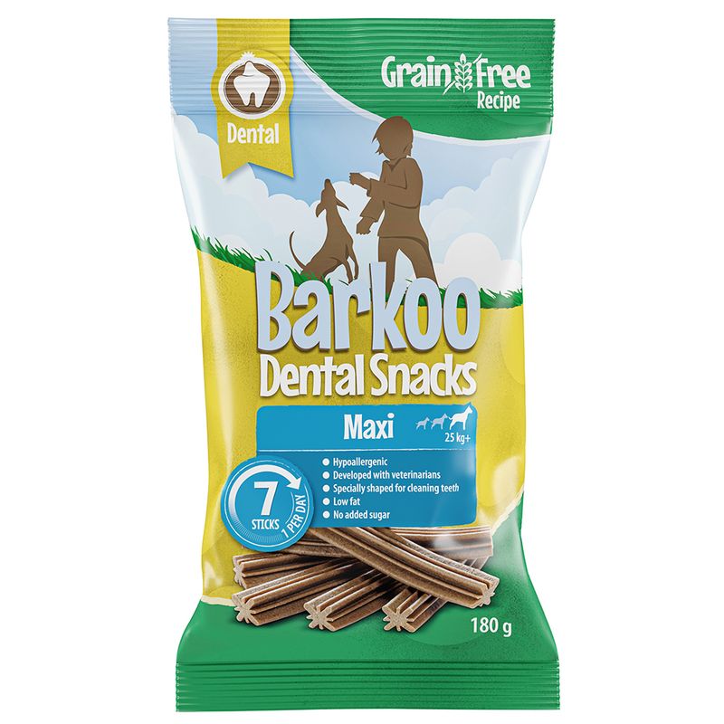 Barkoo Dental Snacks 7 Stück - GETREIFEDREIE Rezeptur