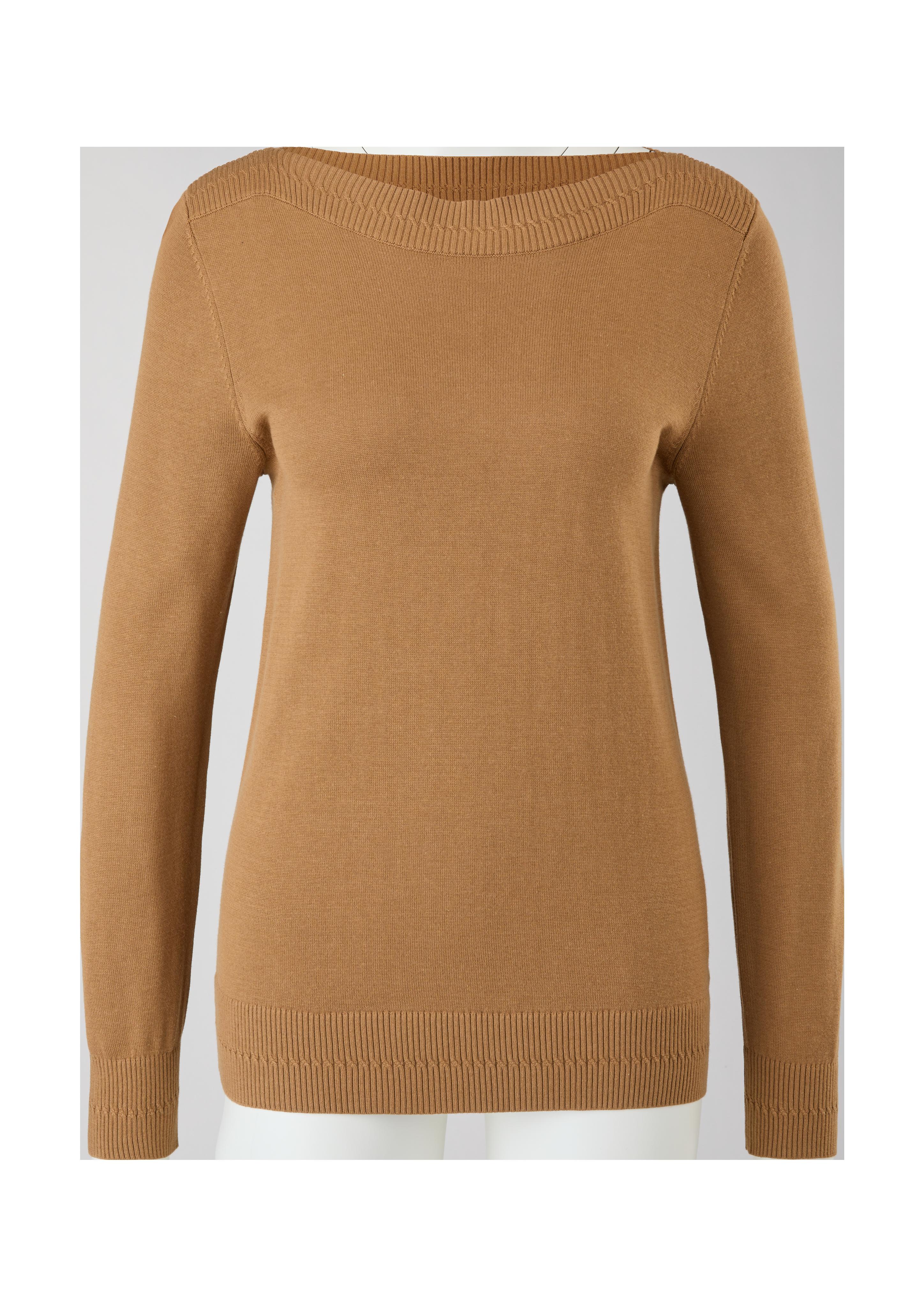 Strickpullover mit Strukturdetails  2123672-8469