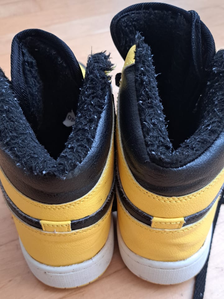 Roadstar Winterschuhe in Schwarz/Gelb günstig kaufen 40