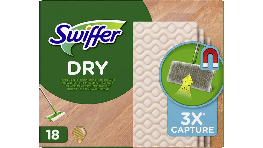 Swiffer Wischtücher trocken Holz & Parkett Nachfüllpackung
