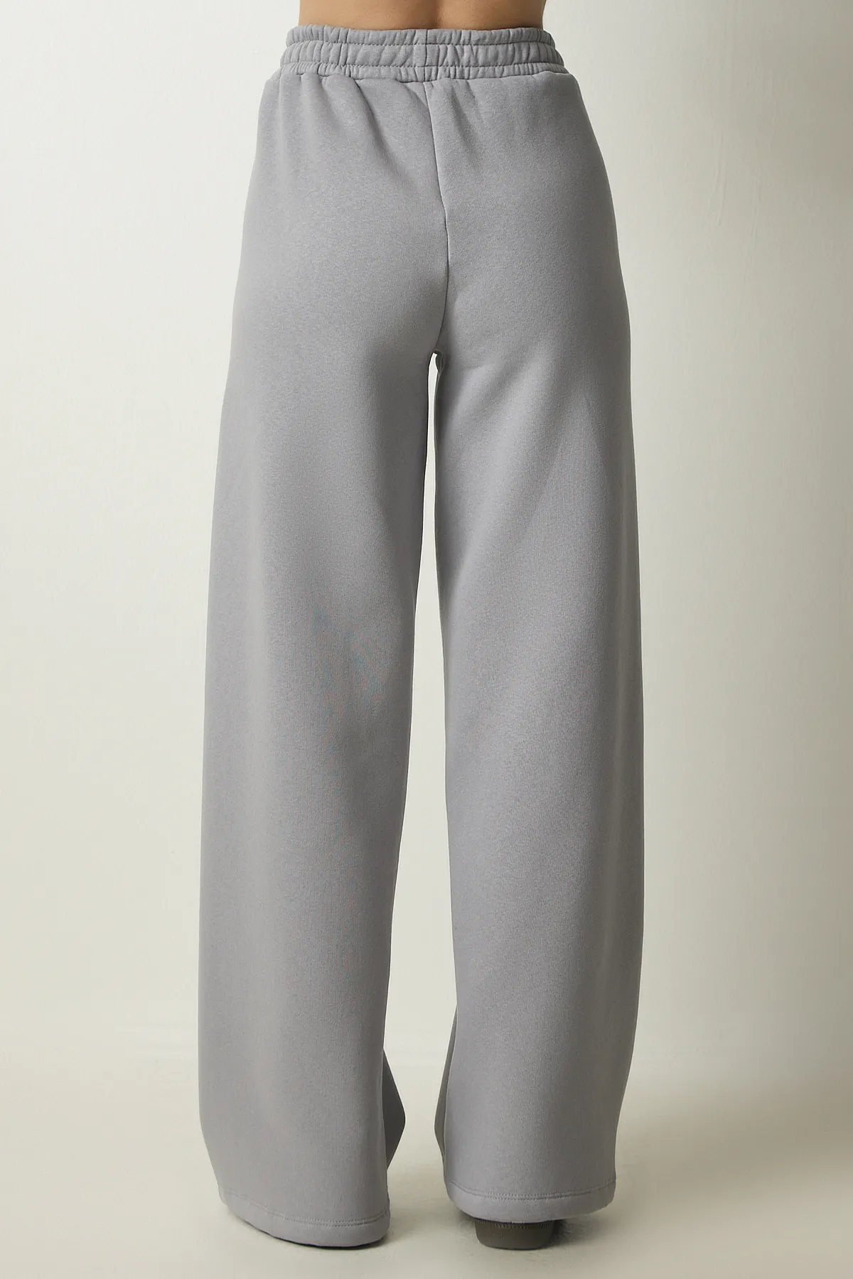 Happiness İstanbul  Jogginghose - Grau - Wide Leg