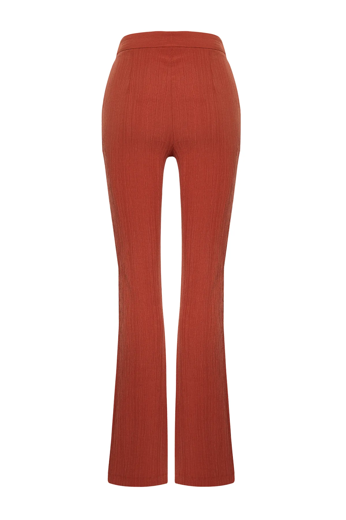Trendyol Collection  Tile Flare Mold Strukturierte Webhose TWOSS24PL00050
