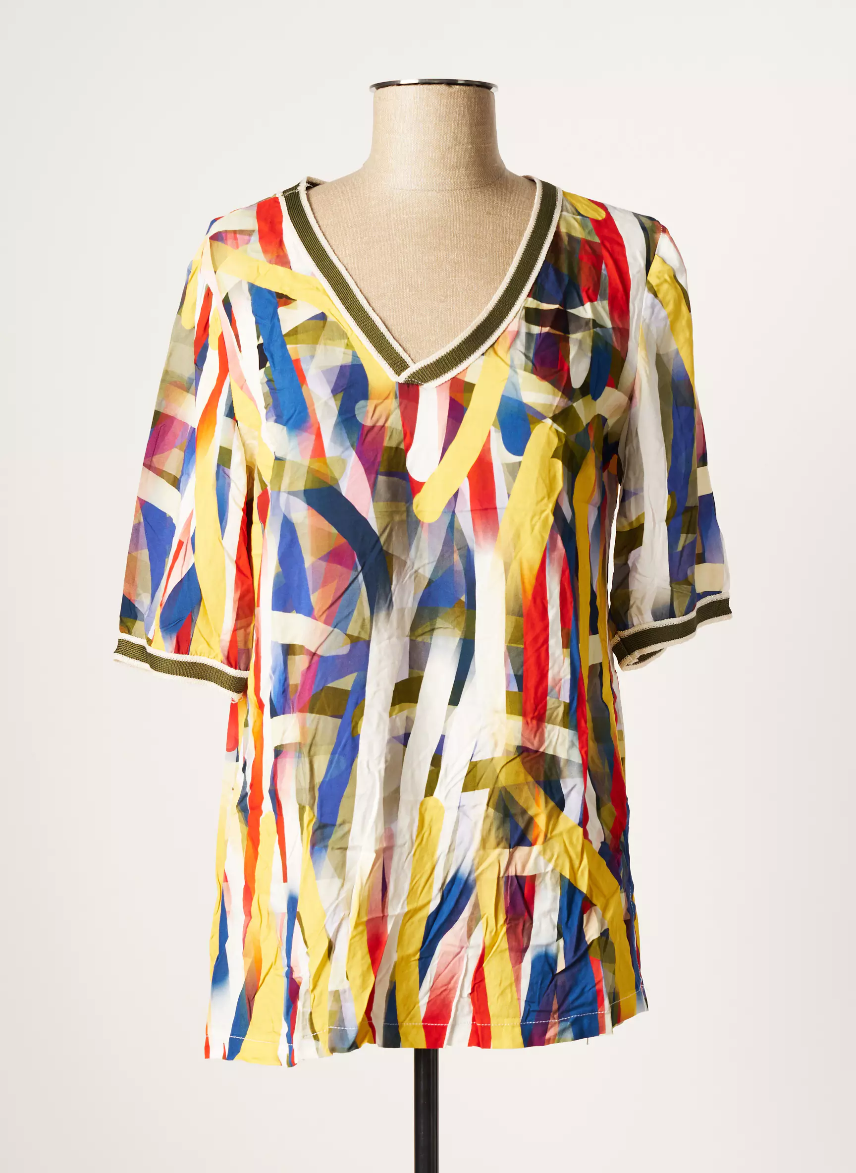 Halogene Tshirts Femme couleur jaune