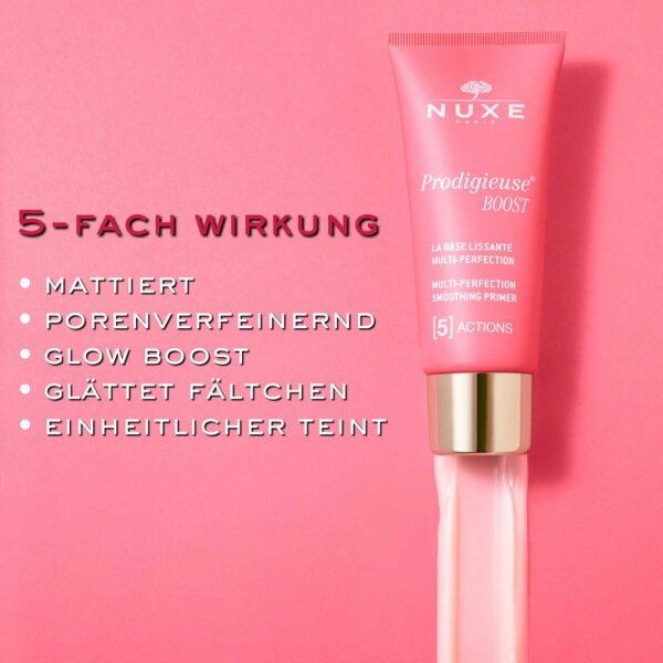 Nuxe Prodigieuse® Boost Glättender, multi-perfektionierender Pflegeprimer Primer