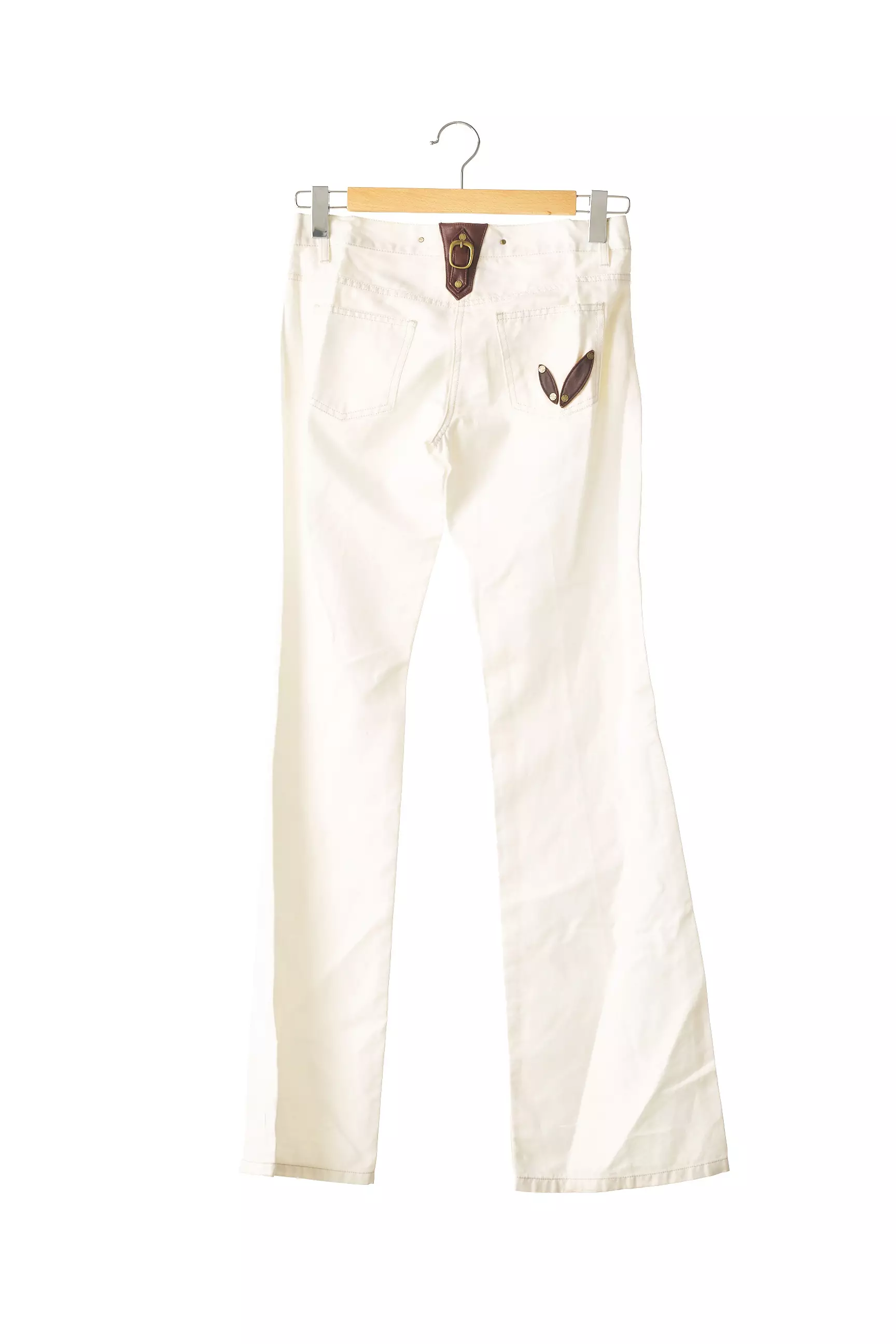 Barbara Bui Jeans Bootcut Femme couleur beige