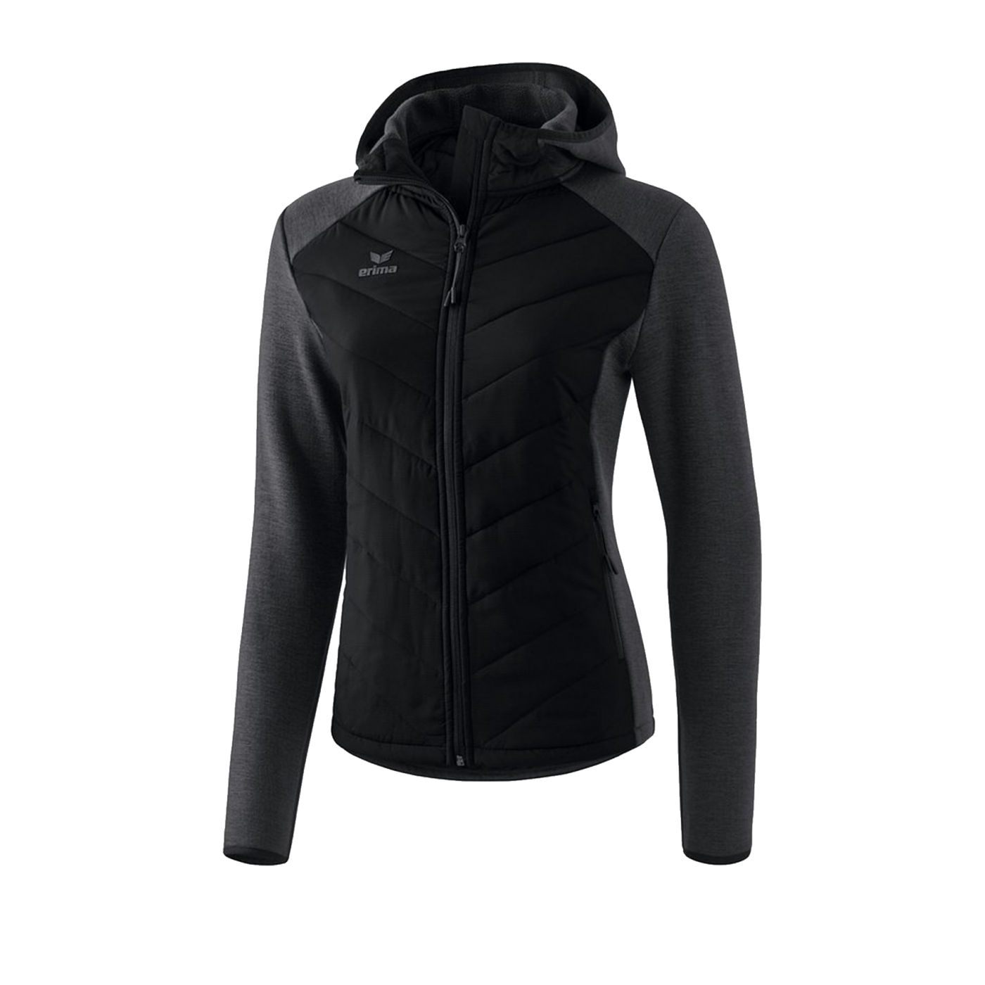 Erima Steppjacke Damen Schwarz
