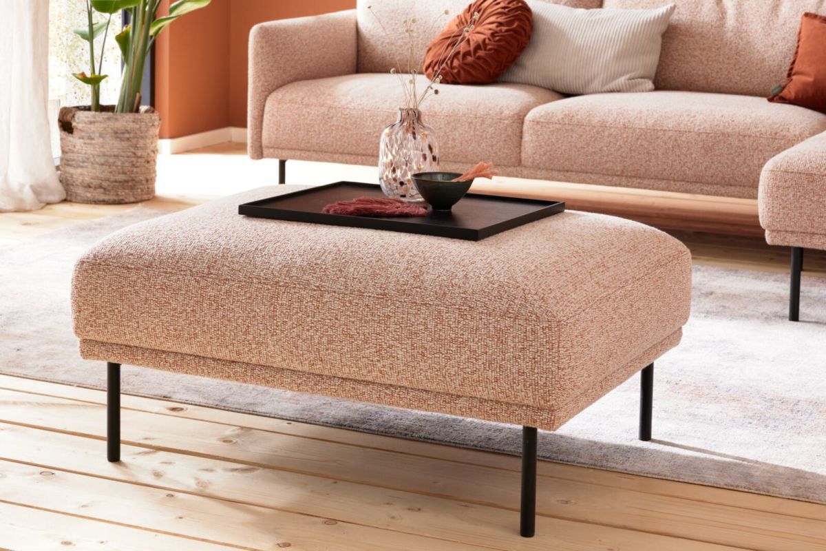 Roomio Polsterhocker No. 4104 Rusty Melange