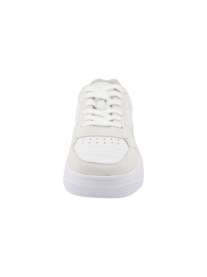 Tom Tailor Sneakers in Weiß/ Beige/ Rosa günstig kaufen