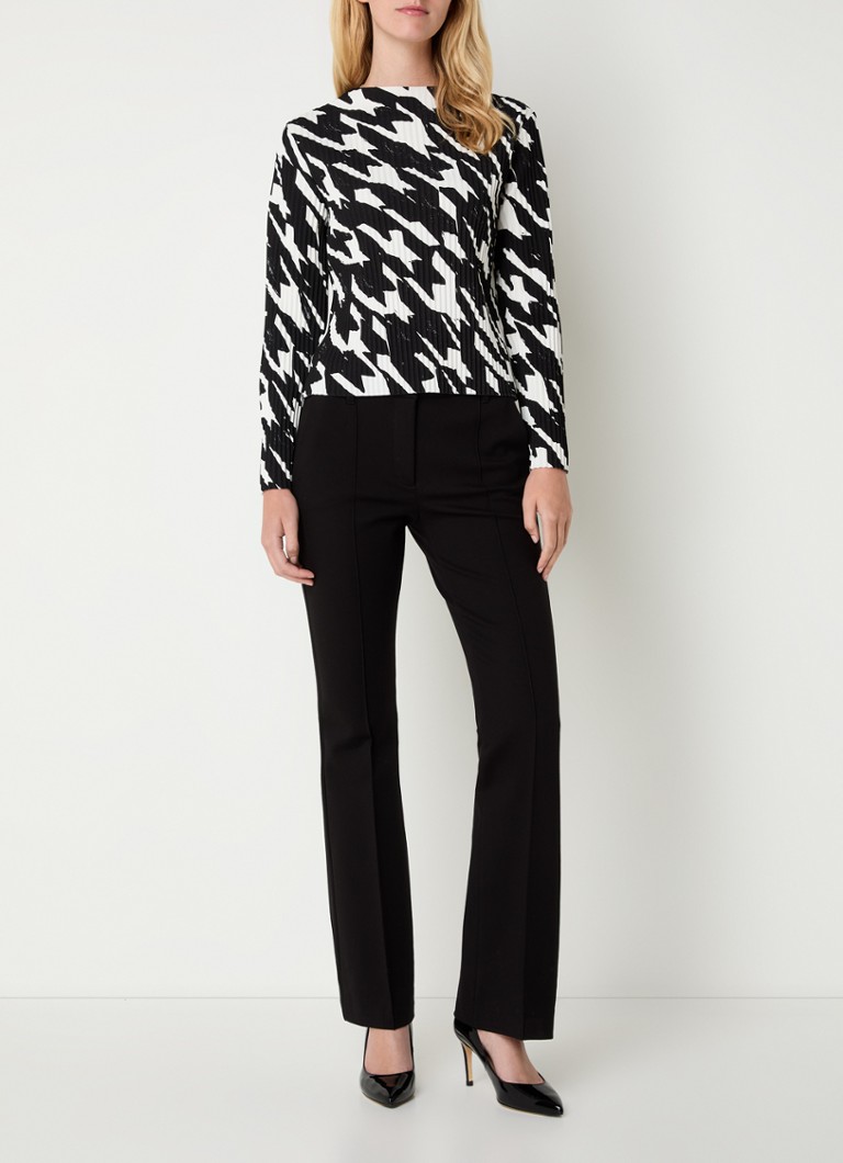 Πλισέ τοπ με στάμπα Gerry Weber