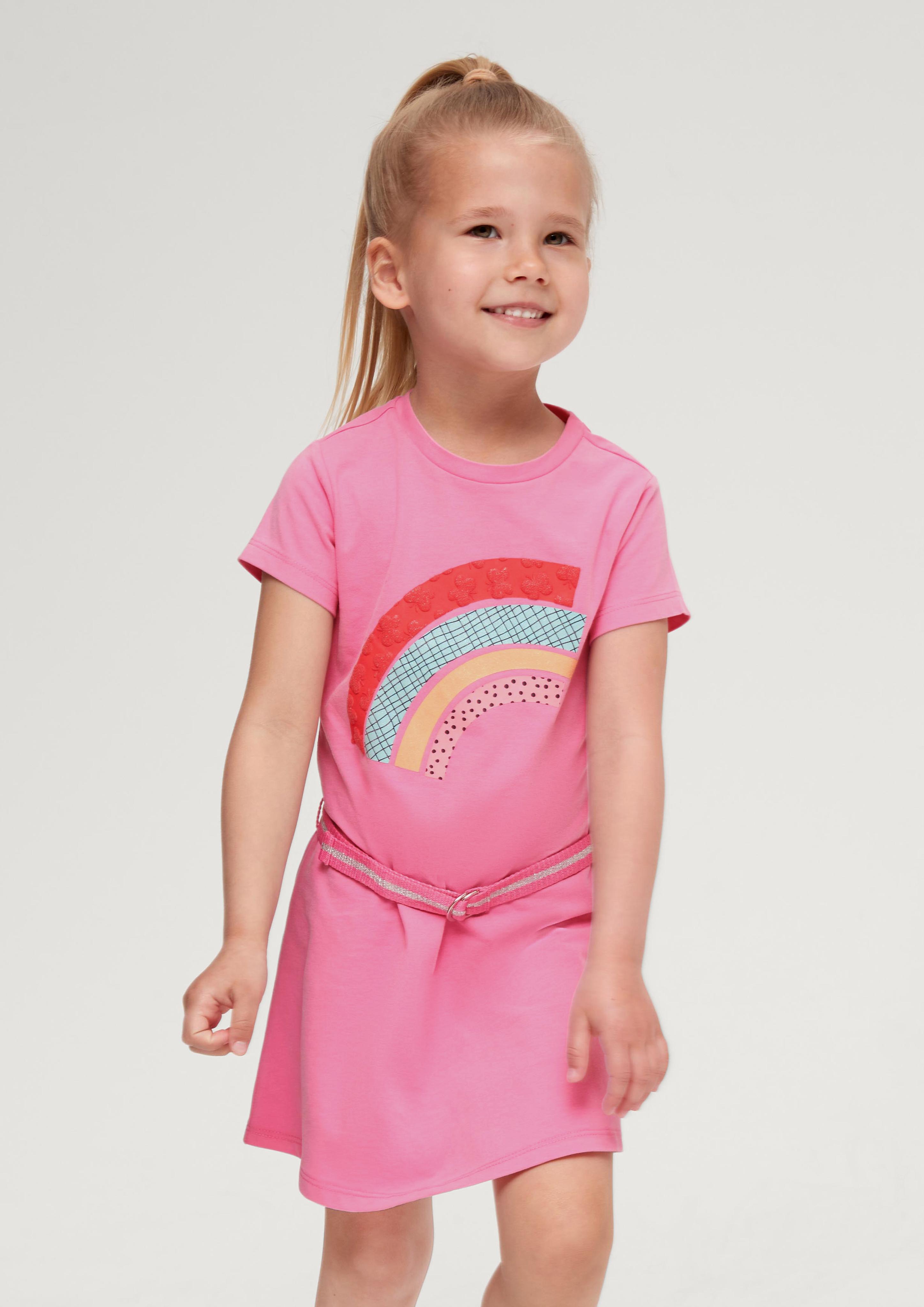 Kleid mit Glitzer-Gürtel  2130552-4419