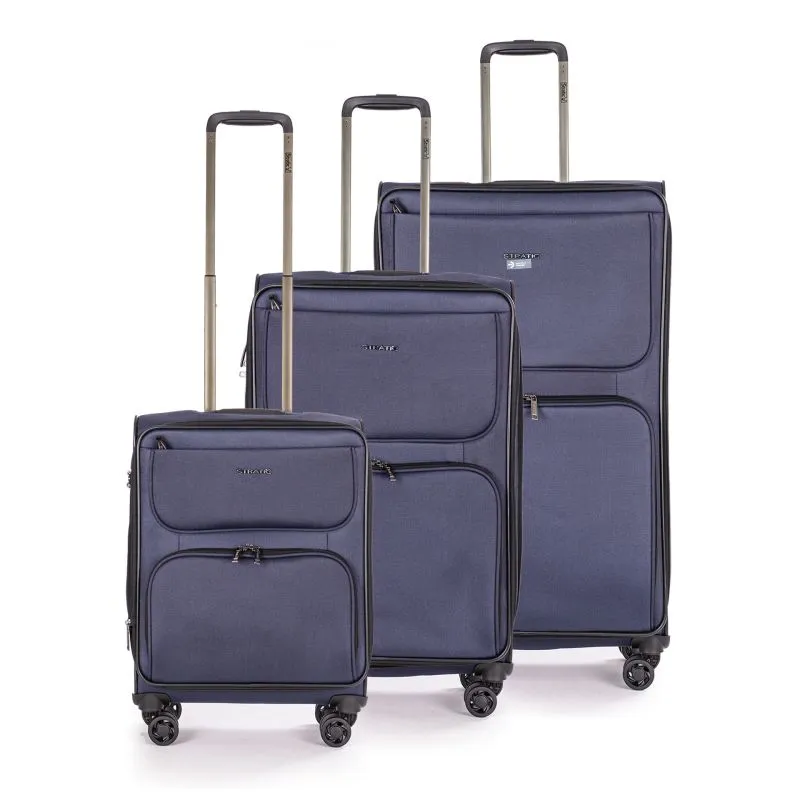 Stratic Bendigo Light + - Koffer-Set 3-teilig (S, M, L) - Navy