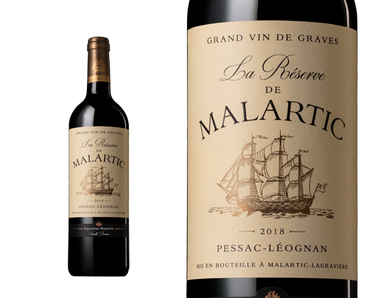 La Réserve de Malartic Rouge 2018 Bordeaux Pessac-Léognan