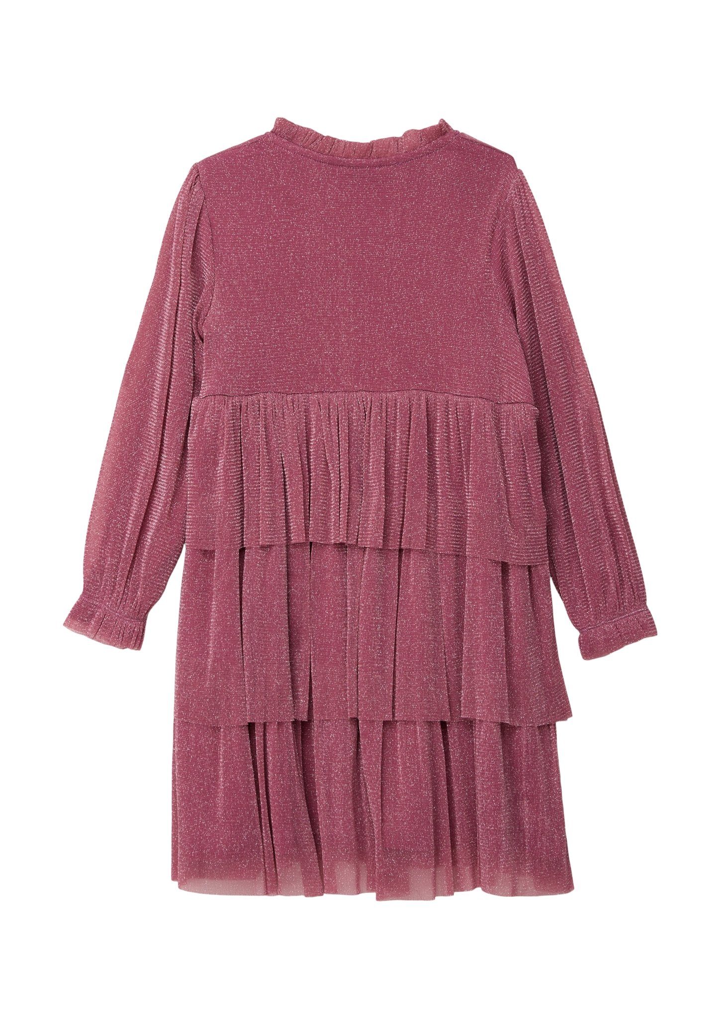s.Oliver Junior Babydollkleid mit mehrlagigem Chiffon