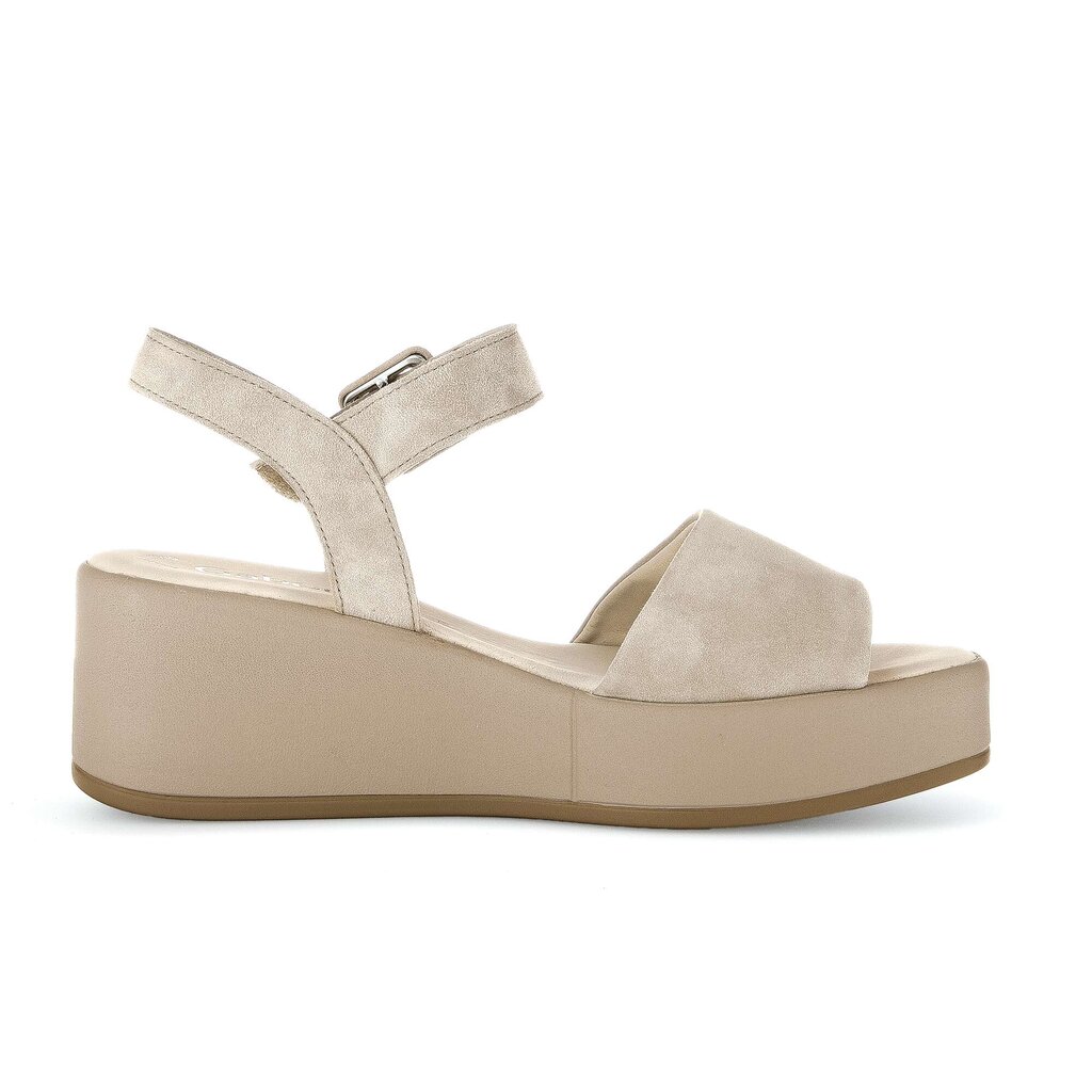 Gabor fashion Plateau Sandale beige