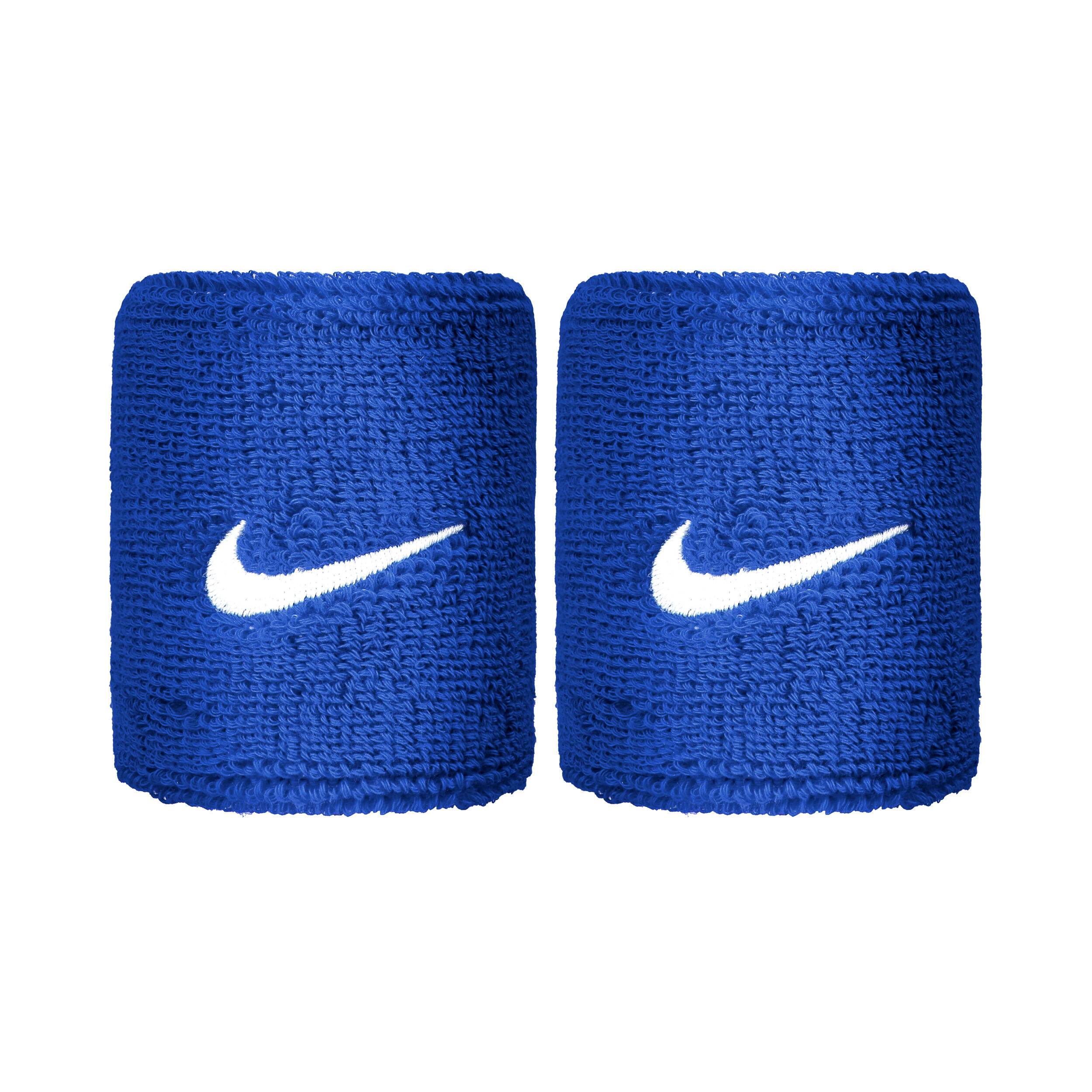 Swoosh Schweißband 2er Pack - Blau, Weiß
