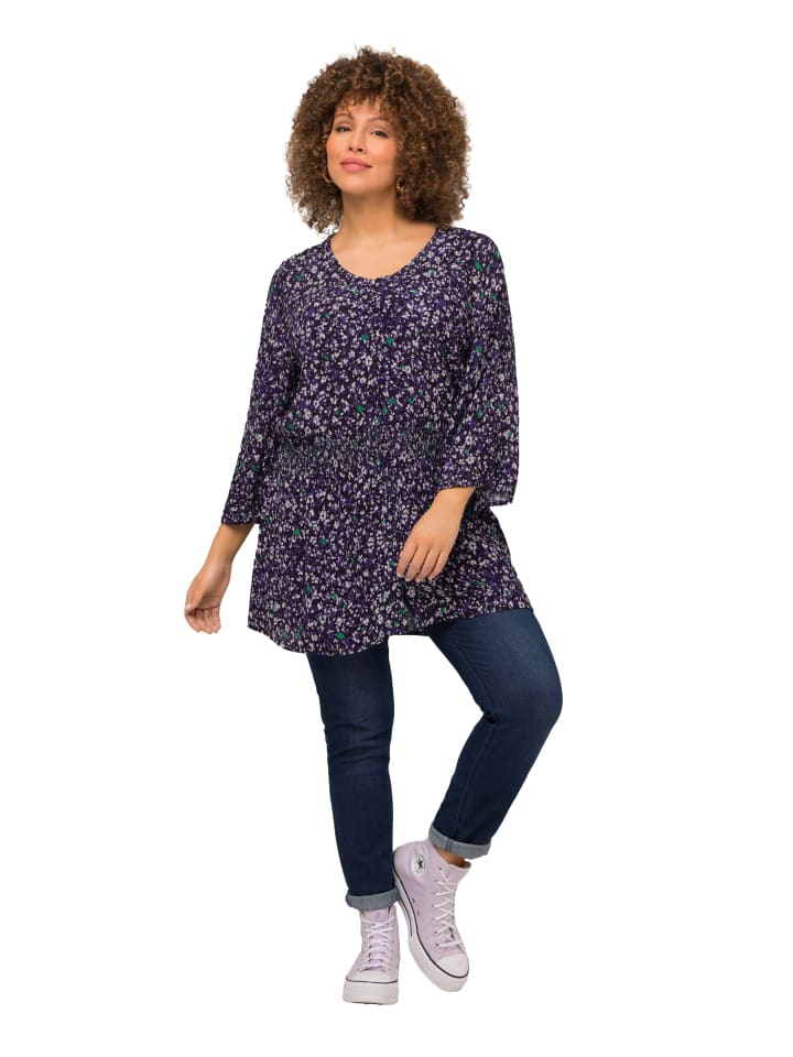 Ulla Popken Tunika in marine günstig kaufen