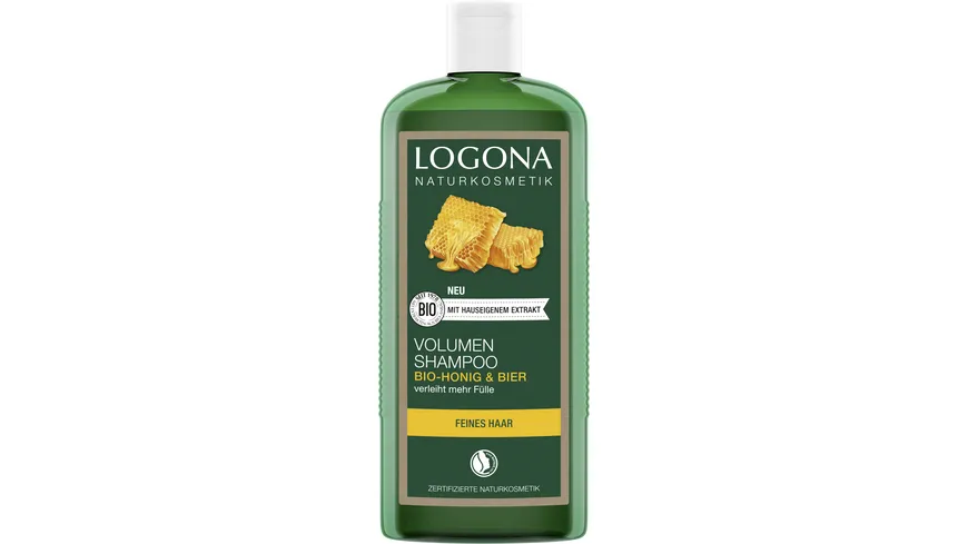LOGONA Volumen Shampoo Bier & Bio Honig 250 ml