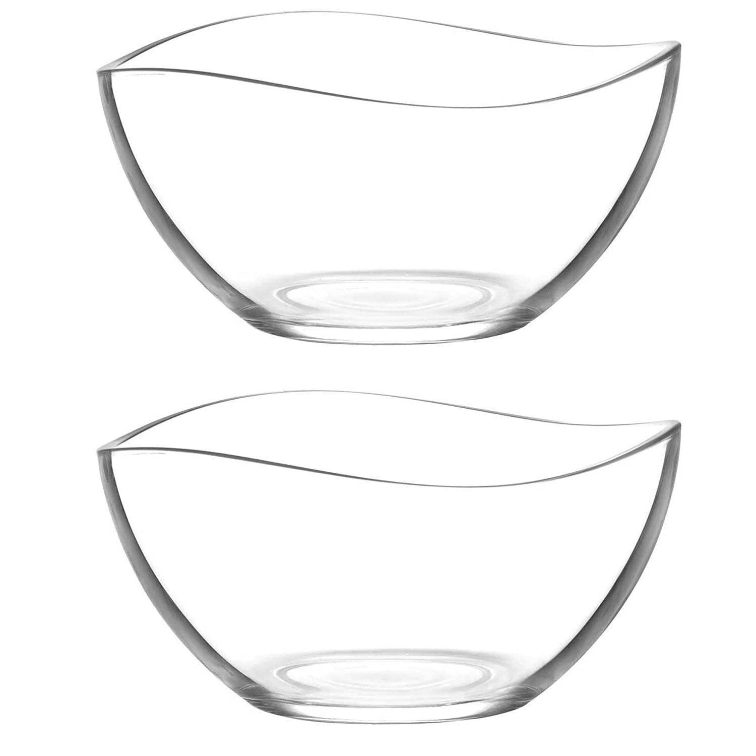 LAV Dessertschale Glasschalen Set 6 tlg Vira Schalen Dessertschale Vorspeisen Glas 310ml, Glas, (6-tlg), Spülmaschinenfest