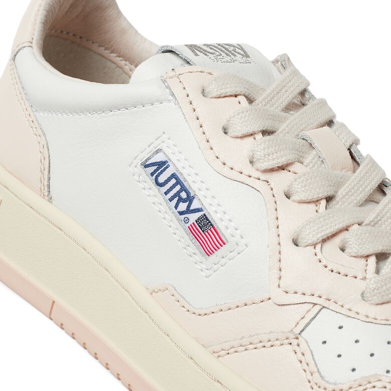 Autry Wmns Medalist Low leat/leat wht/dew