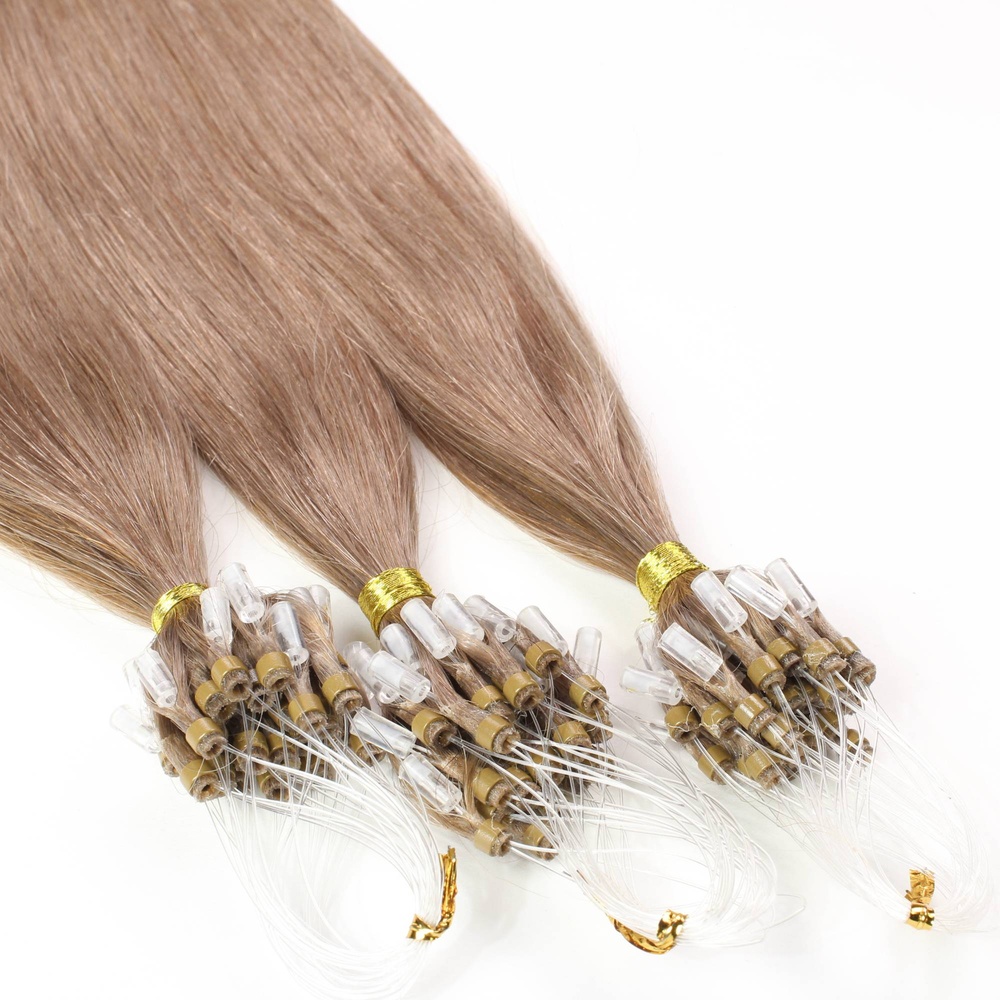 hair2heart Extensions à froid cheveux naturels #10 blond balayage 0.5g extensions