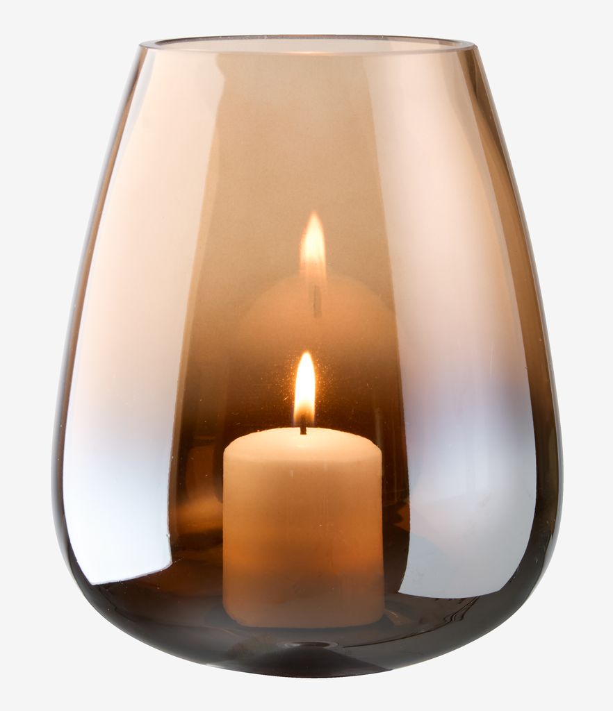 ASKUR ASKUR Lyktglass Ø15xH18cm