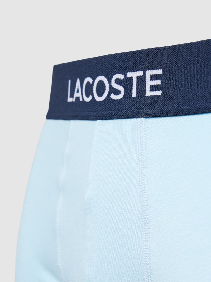 Trunks mit Label-Bund im 3er-Pack in marineblau