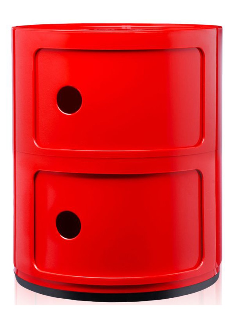Kartell Componibili średnia okrągła szafa (2 komponenty)