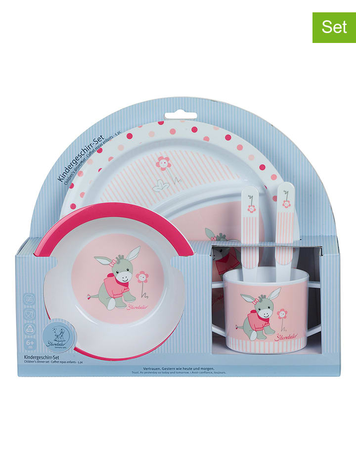 Sterntaler® 5tlg. Kindergeschirr-Set 