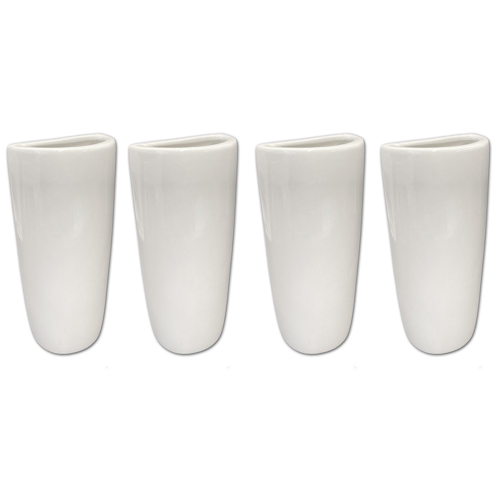 HAC24 Luftbefeuchter 4er Set Keramik Raumbefeuchter Heizkörper Wasserverdunster für Heizung, 0,35 l Wassertank, Inkl. Duftöl
