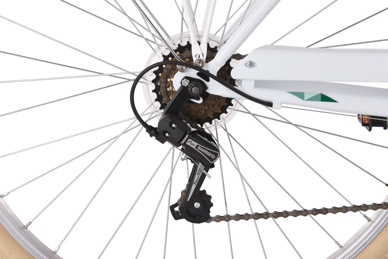 KS Cycling Damenfahrrad 26'' Toscana weiß