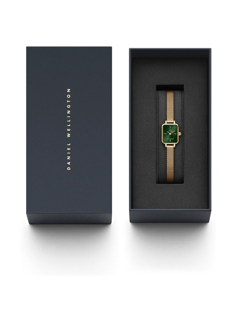 Daniel Wellington Quadro Mini Evergold sat DW00100653