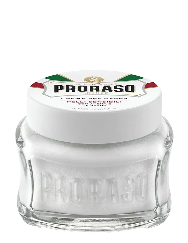 „Proraso Sensitive“ žaliosios arbatos kremas prieš skutimąsi