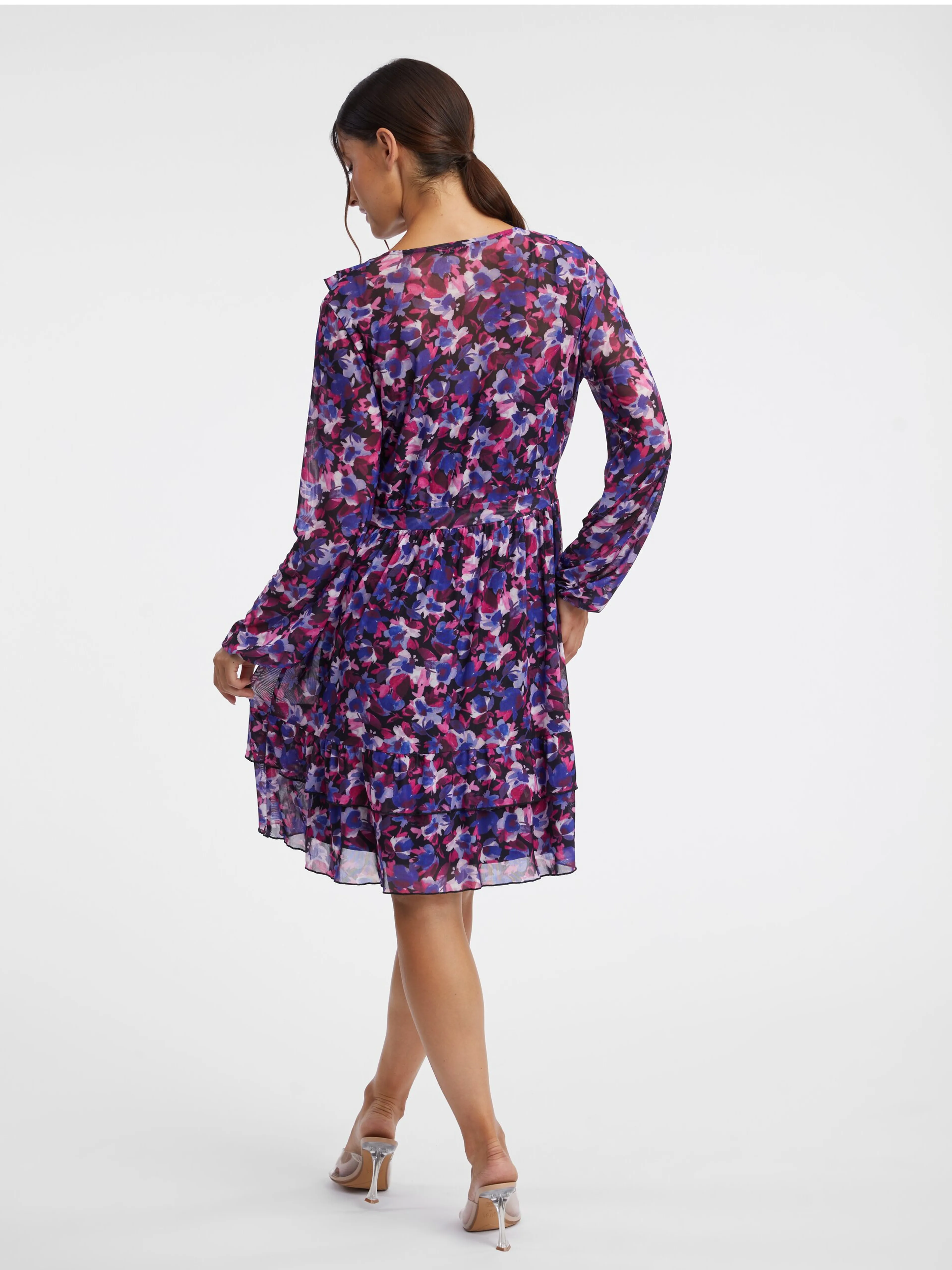 Lila Damen-Blumenkleid ORSAY