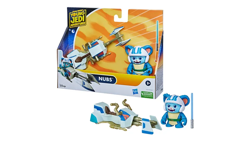 Hasbro - Star Wars Action-Figur & Speeder Bike