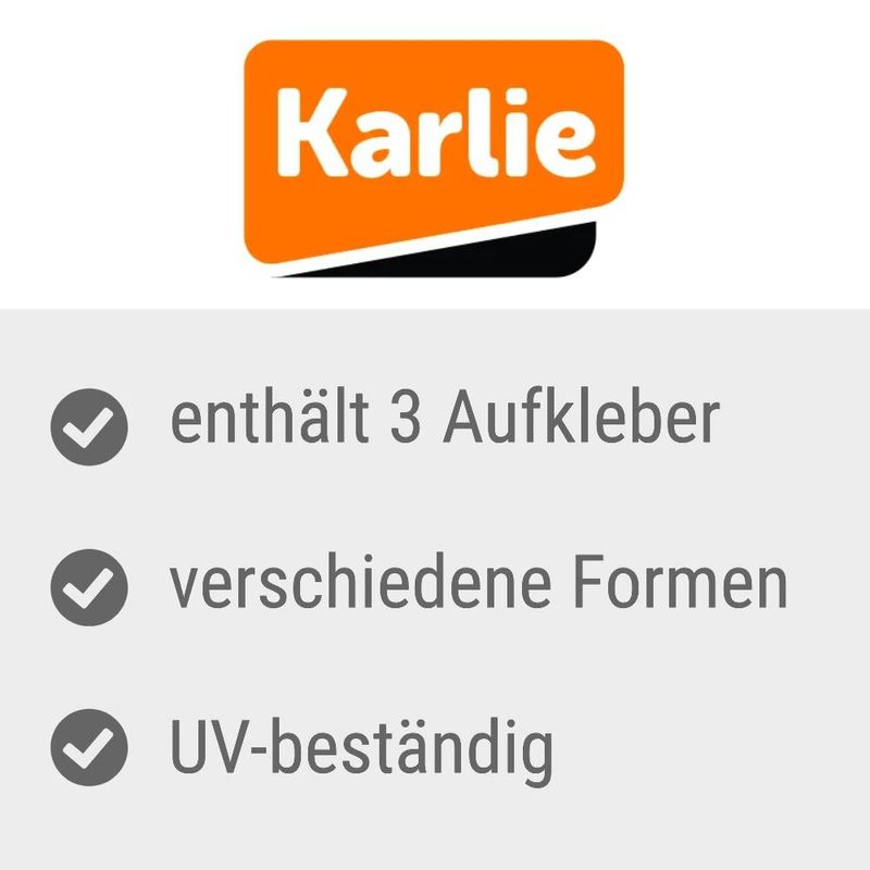 Karlie Vogel Silhouetten, schwarz zu TOP-Preisen