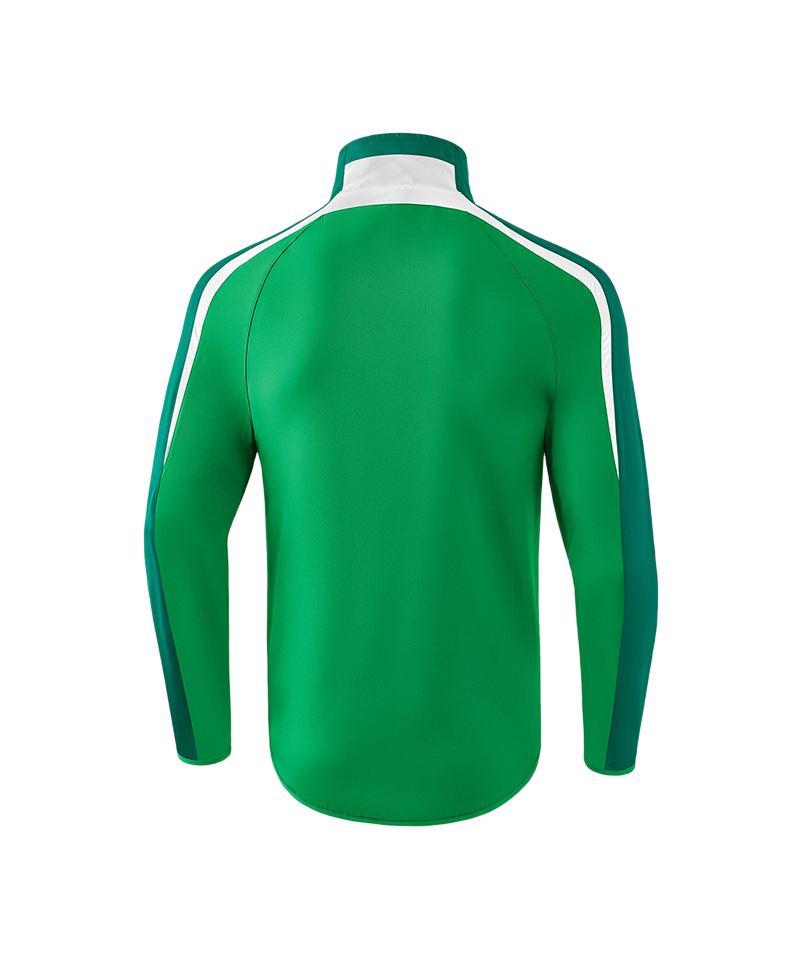 Erima Liga 2.0 Präsentationsjacke Kids Grün Weiss