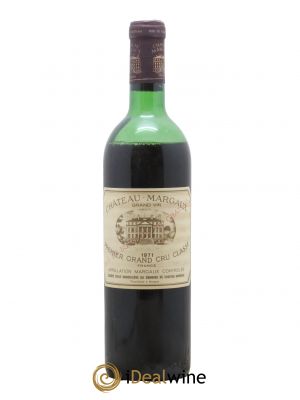 Château Margaux 1er Grand Cru Classé  1971 - Lot de 1 Bouteille