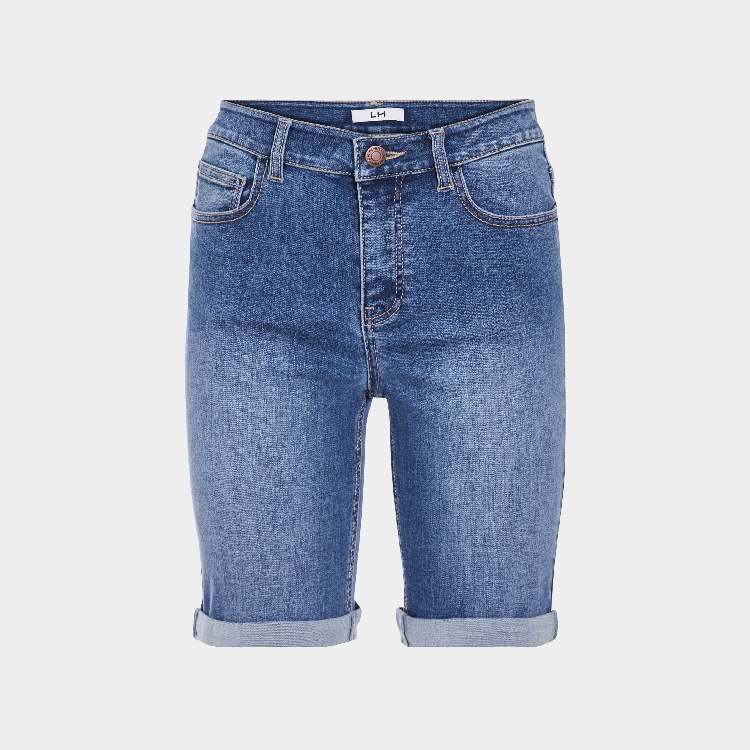 Berduma à ourlets denim stone femme | La Halle