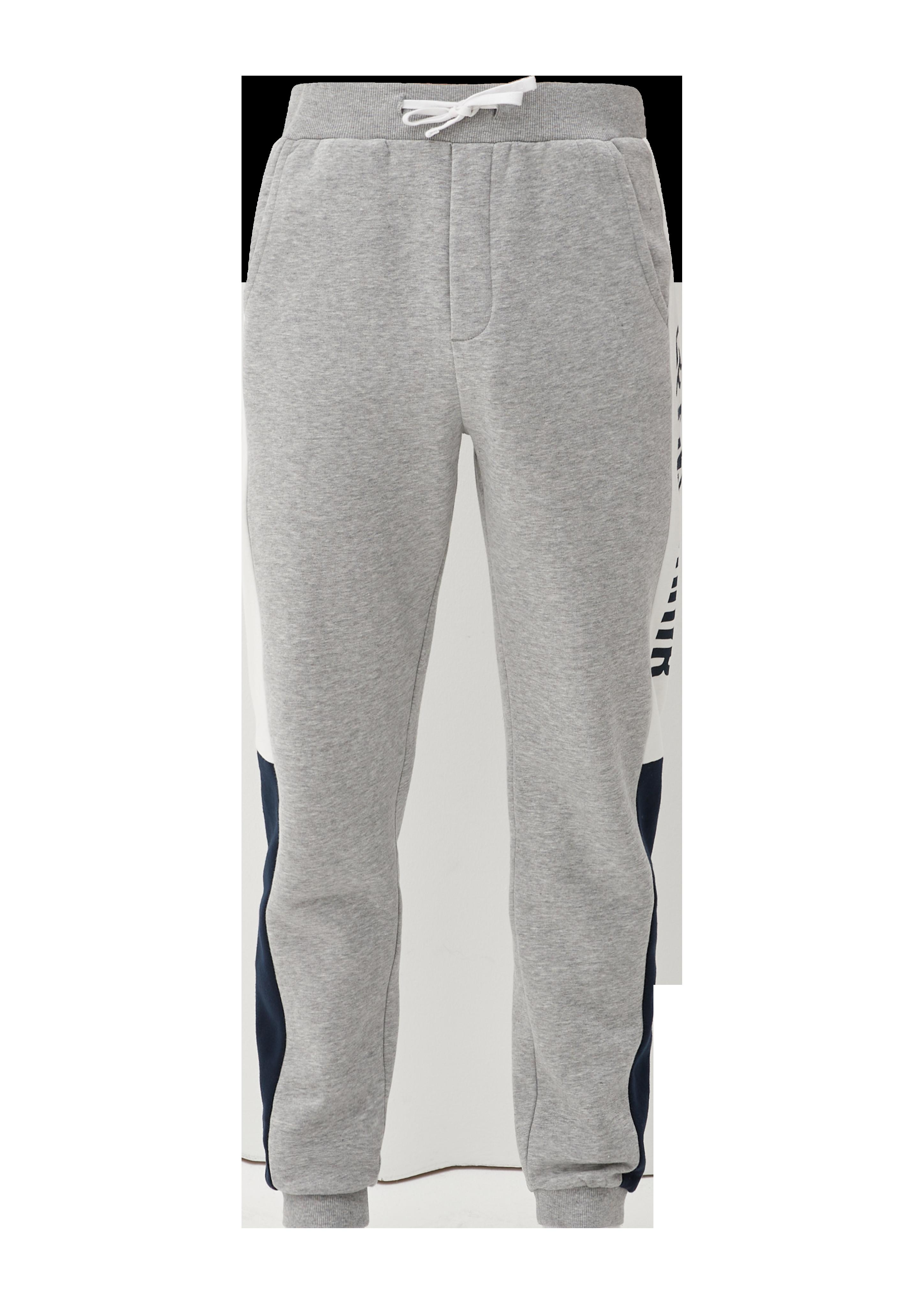 Slim: Sweathose mit seitlichem Schriftzug  2125669-94D0