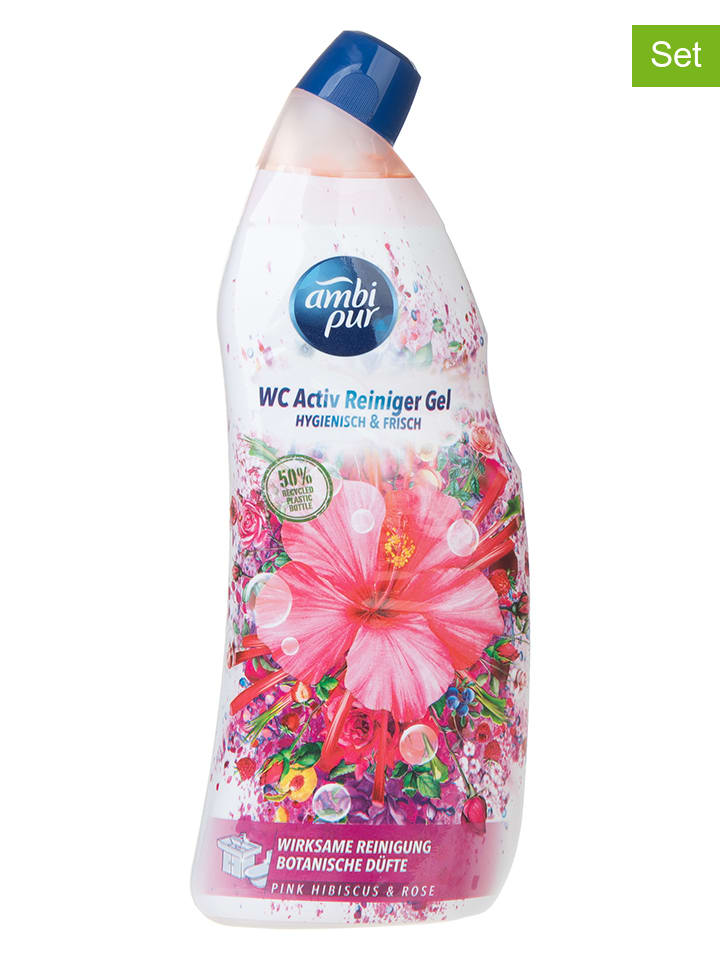 Ambi Pur 8er-Set: WC-Reiniger-Gel 
