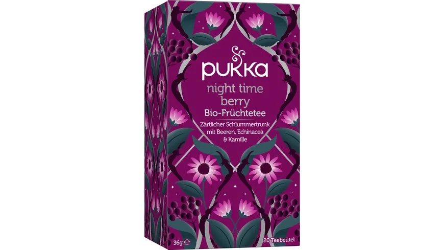 Pukka Bio-Kräutertee Night Time Berry 36 g